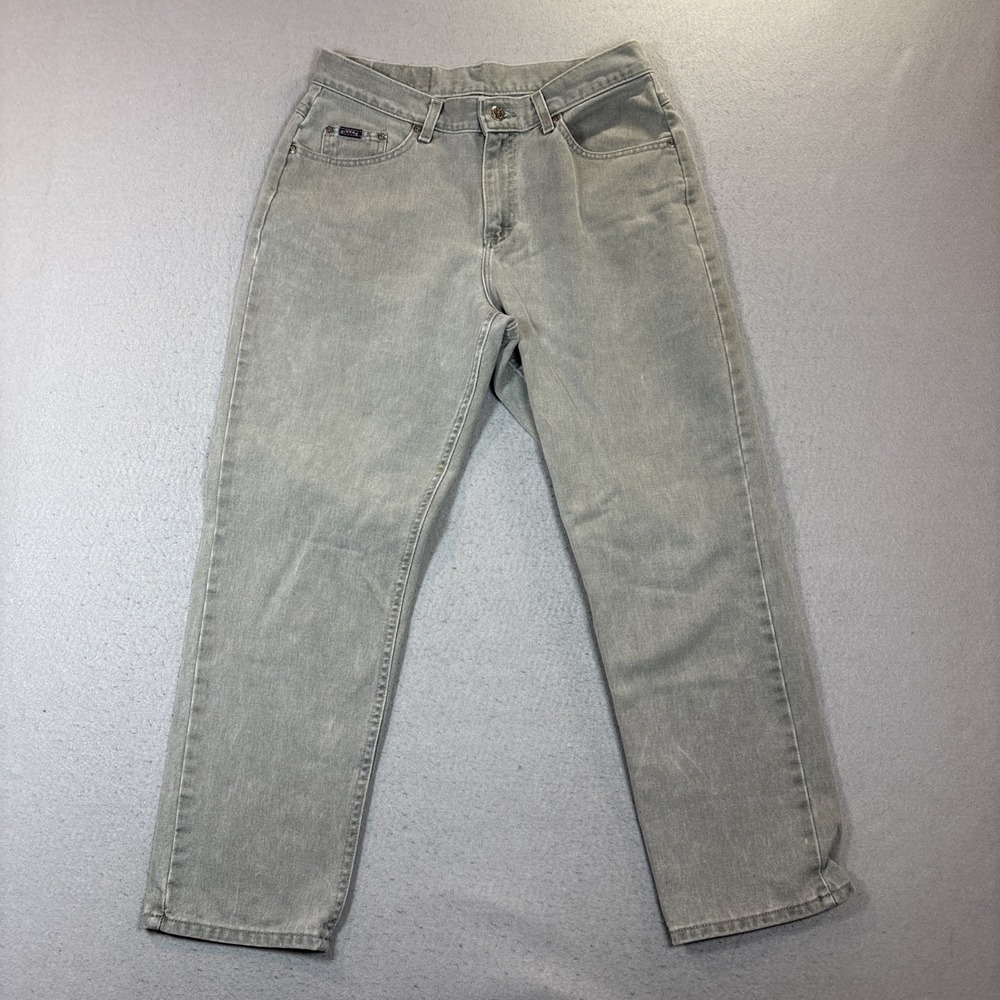 Vintage Riders by Lee High-Waisted Straight Leg 100% Cotton Women's Jeans Sz12P